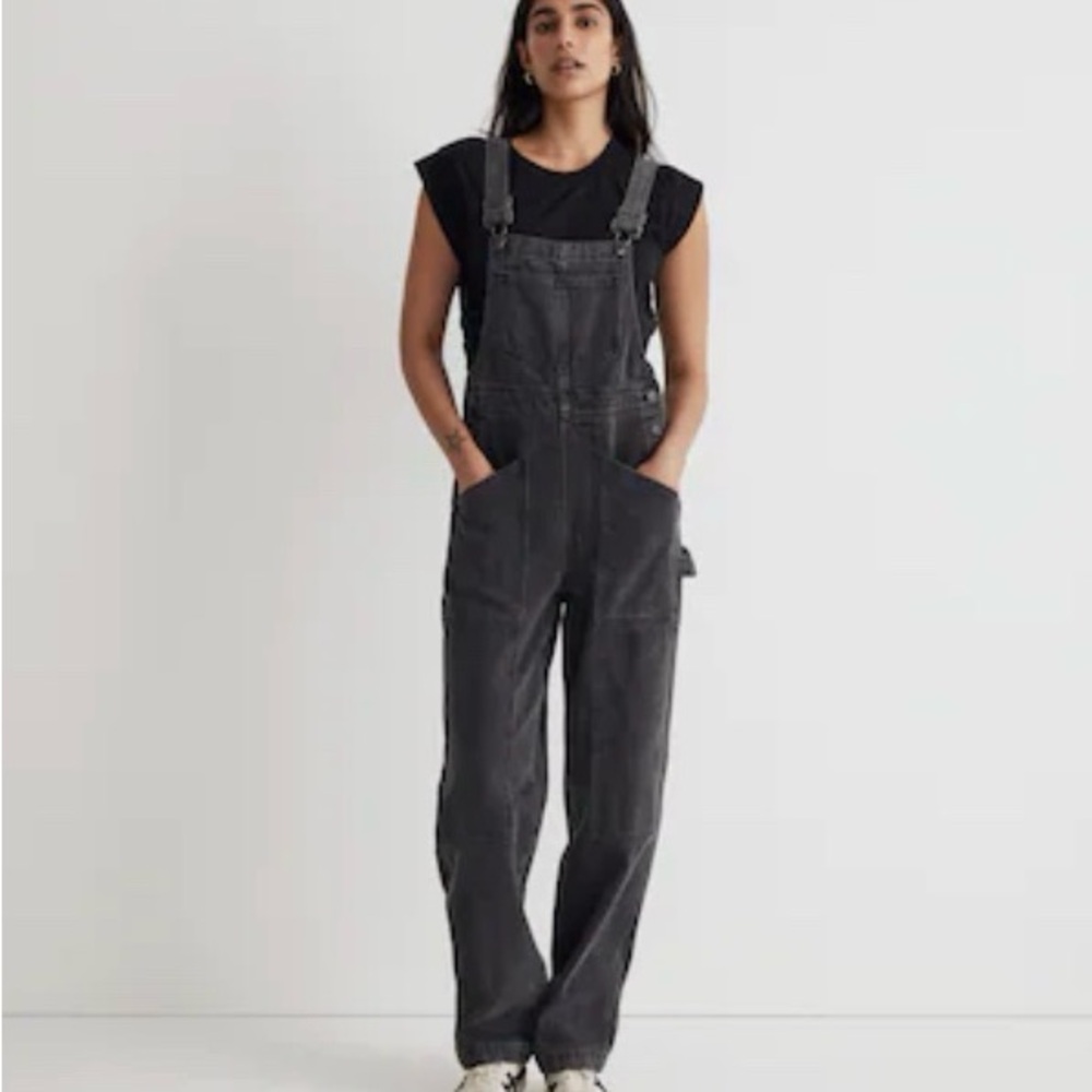 Madewell Denim Oversized Carpenter Overalls